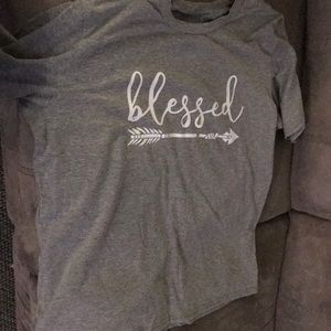 NWOT Blessed Tee shirt